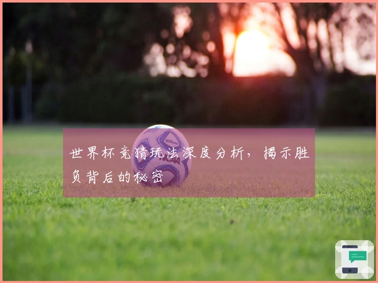 世界杯竞猜玩法深度分析，揭示胜负背后的秘密